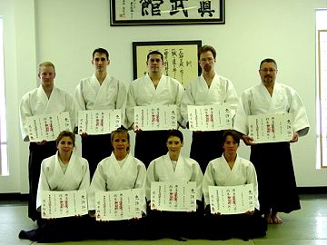 SEI SHIN KAN 2002-2003 SHIDOIN GRADUATES